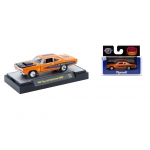 M2 Machines 1:64 Plymouth Road Runner HEMI 1969 orange